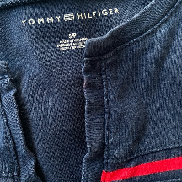 TOMMY HILFIGER Blue Navy Shirt - Picture 2 of 2